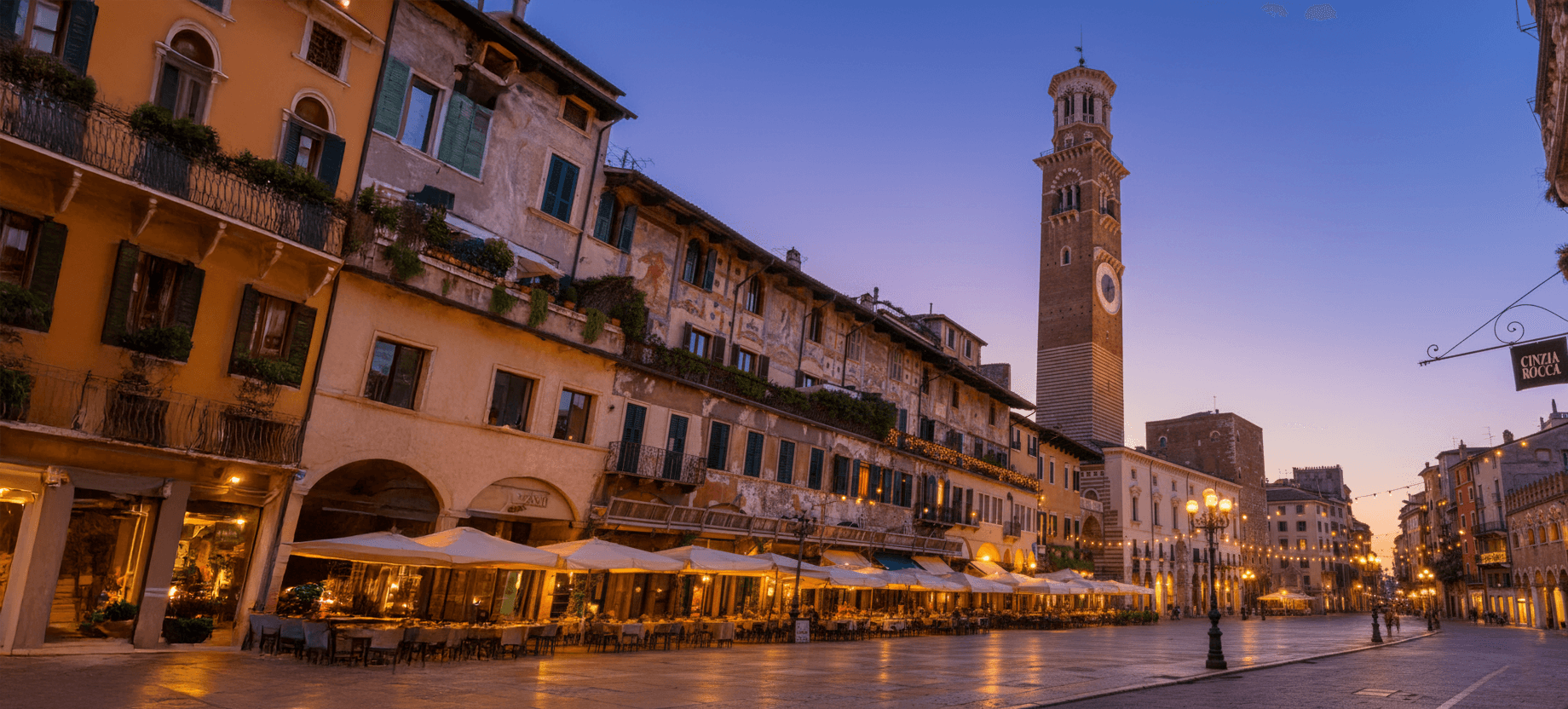 Piazza delle Erbe, Verona - view near the apartment